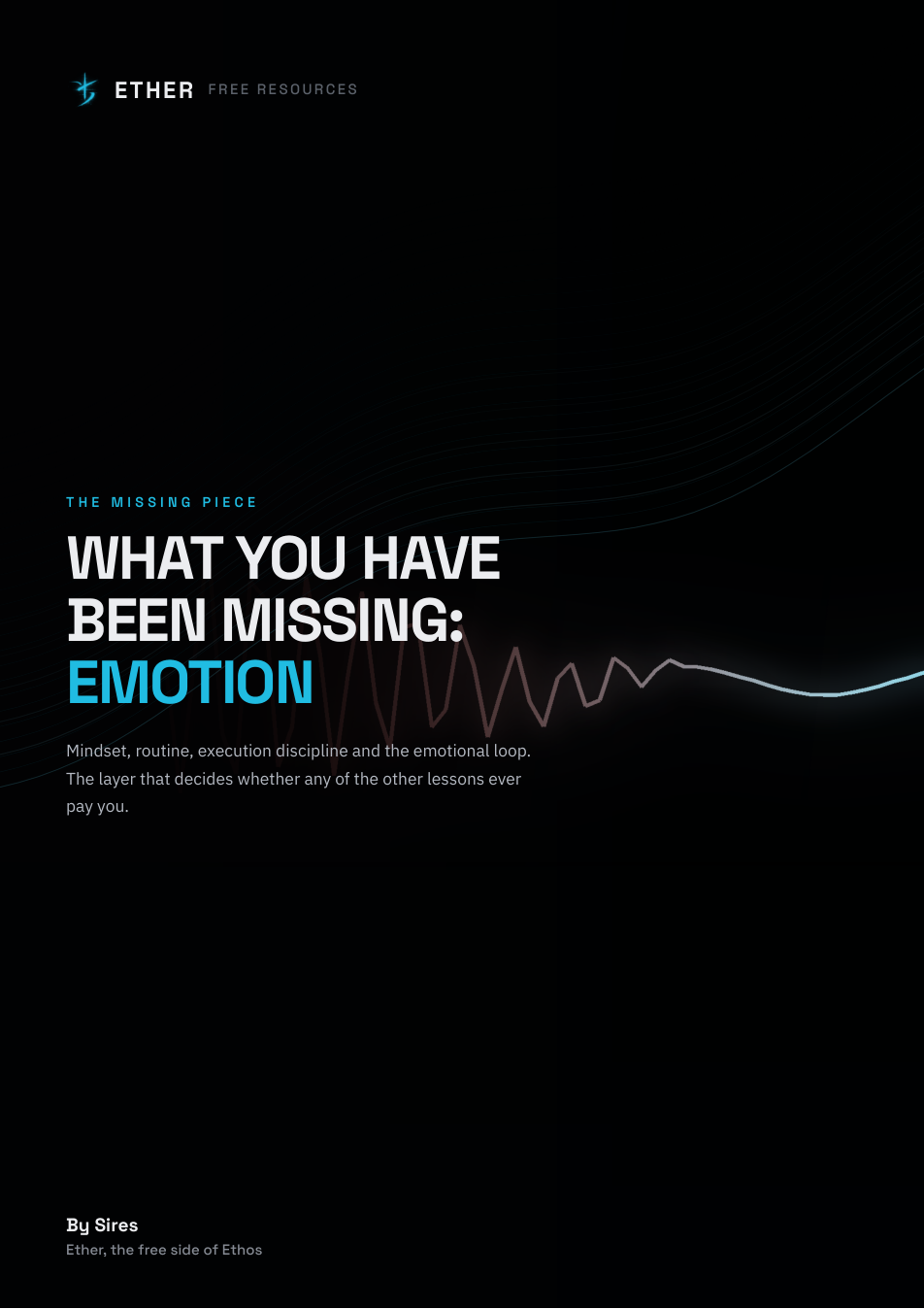 What You Have Been Missing: Emotion, first page