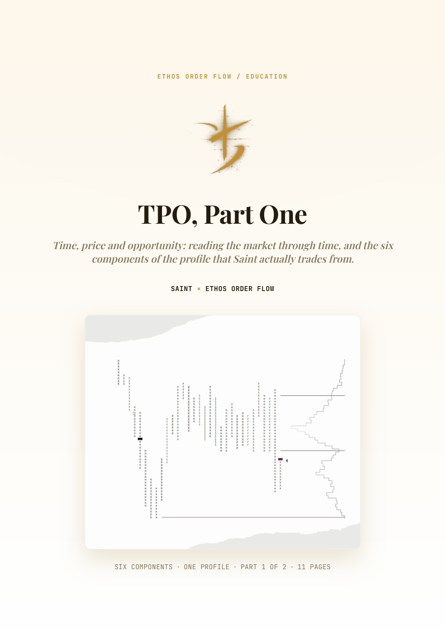 TPO, Part One, first page