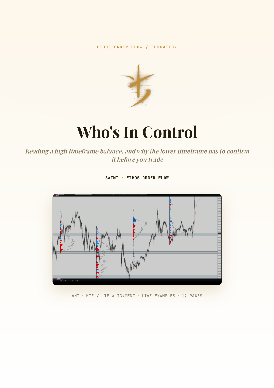 Who's In Control, first page